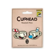 Cuphead Enamel Collector Pin 2 Pack| San Diego ComiCon 2017 Exclusive