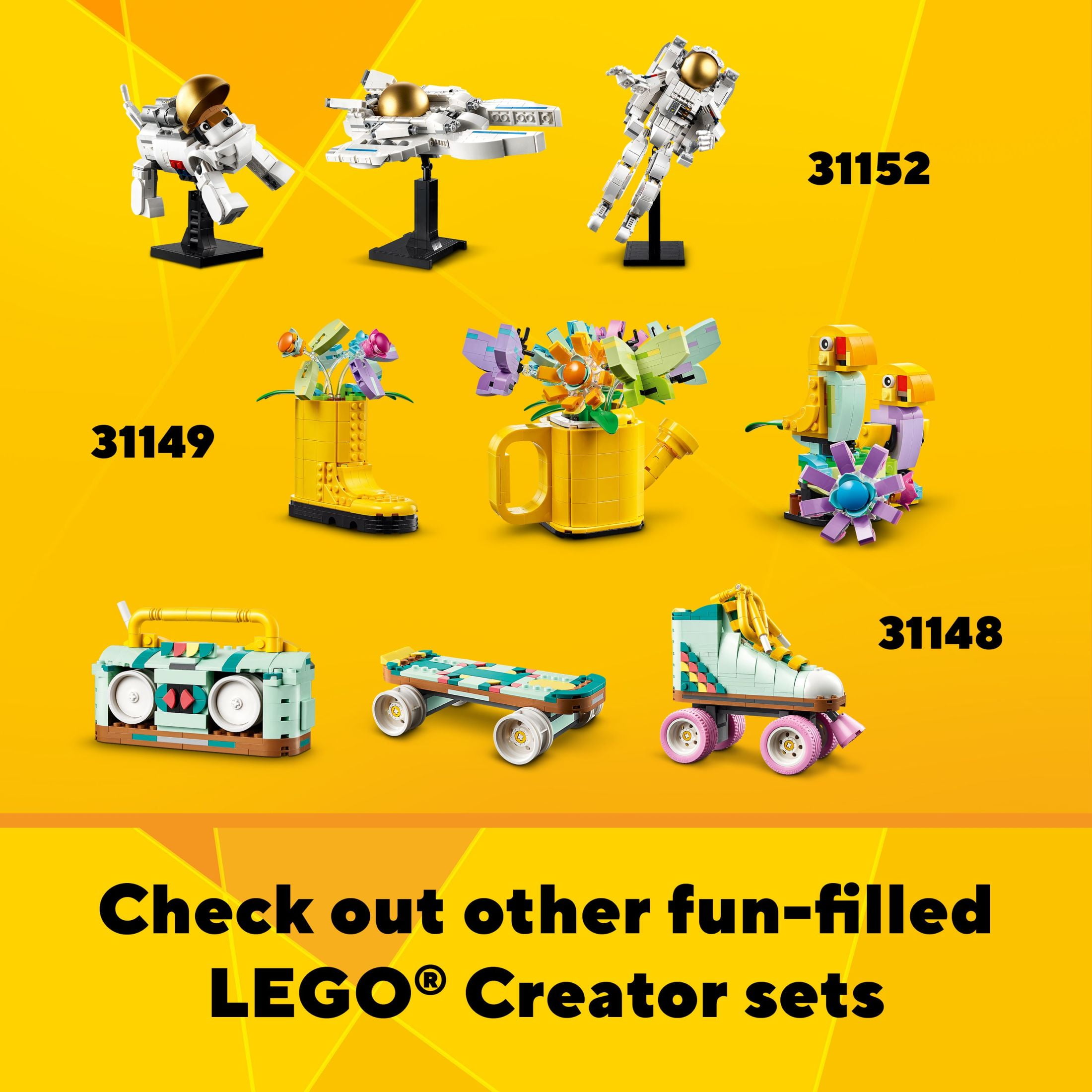Free Shipping! LEGO Wild Safari Animals 3 in 1 Building Set for