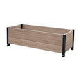 thumbnail image 3 of 45-inch Deckside Planter Box Wood Texture/ Grey, 3 of 5