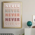 thumbnail image 5 of Never Give Up Premium Framed Print - Ready to Hang, 5 of 9
