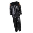thumbnail image 4 of Traje de sudor perfecl PVC Chándal para correr S Negro, 4 of 8