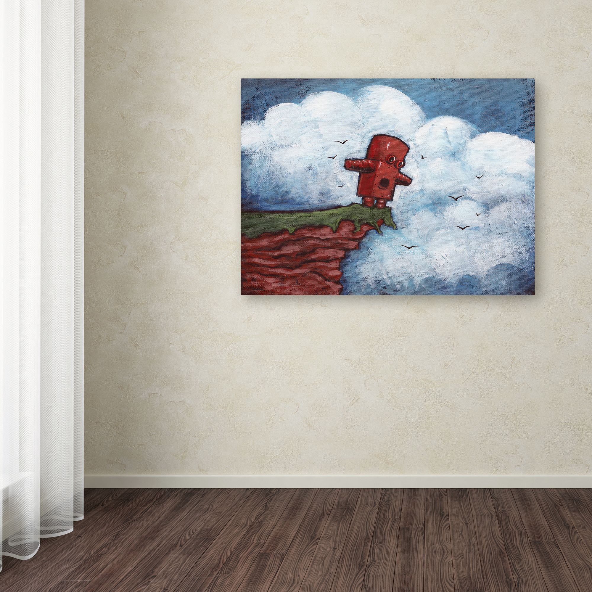 Trademark Fine Art 'Flight' Canvas Art by Craig Snodgrass