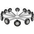 thumbnail image 5 of 12 Pcs Roulettes de Porte de garage 2 Pouces nylon Roues de Porte de garage Compatibles Pièces de Rechange avec Joint 6, 5 of 5
