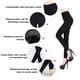 thumbnail image 3 of Medias térmicas cálidas de invierno con forro polar para mujer, pantalones de yoga de cintura alta, clima frío, 3 of 6