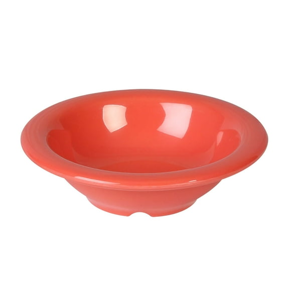 Excellante Color Orange Melamine Dinnerware Collection 4.75 Inch Salad Bowl - 4 Oz, Comes in Dozen