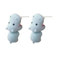 thumbnail image 3 of Wioihee Animal Bite Earring, 3D Cute Dinosaur Earrings for Women - Small and Exquisite for Easy Carrying and Collection, Simple Handmade Animal Stud Earrings., 3 of 3
