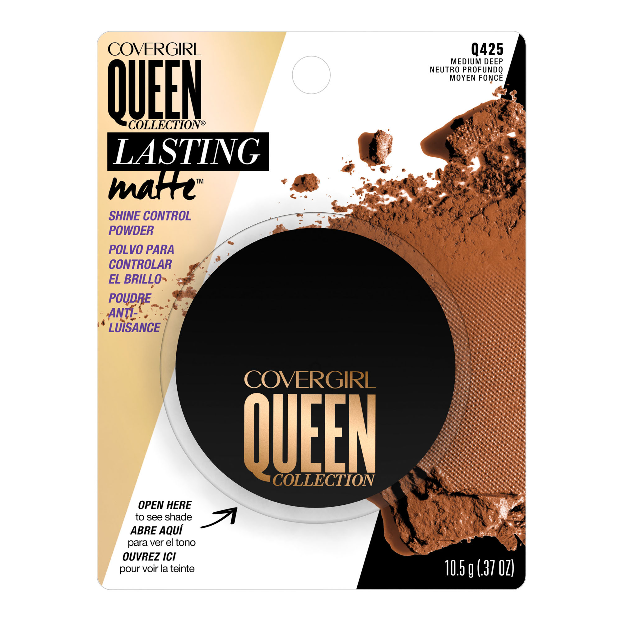 CoverGirl Matte Ambition All Day Powder Foundation – 2 Deep Natural, Mattierende Puder-Grundierung