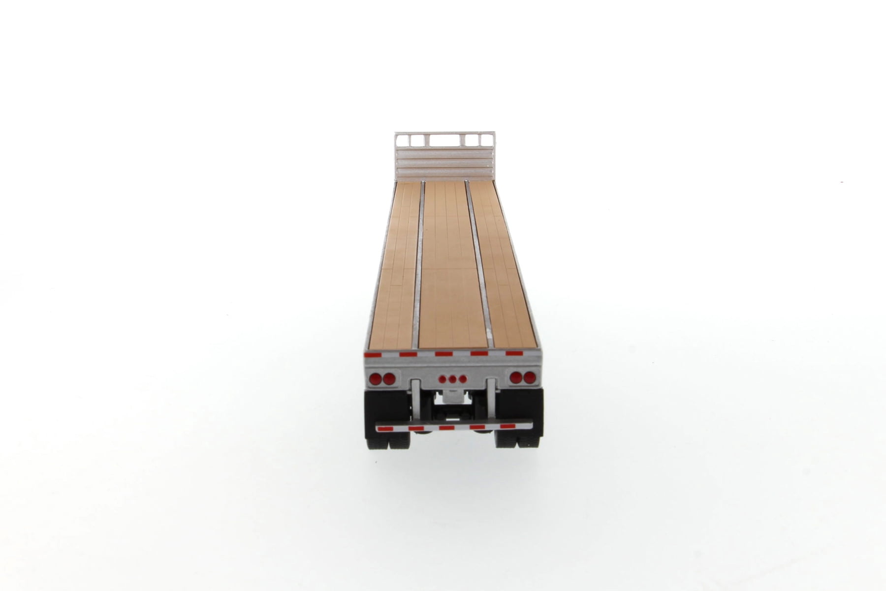 53' Flat Bed Trailer, Silver - Diecast Masters 91023 - 1/50 scale
