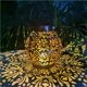 thumbnail image 5 of Lámpara Decorativa De Césped Solar Lámpara Led De Hierro Forjado A Prueba De Agua Lámpara Led De Paisaje Solar Con Patrón De Flor De Rosa Hueca Para Patio De Jardín Interior Speravity HA019782-00, 5 of 7