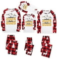 Festive New Year Pajama Set for Kids Adios 2024 Hola 2025 Long Sleeve