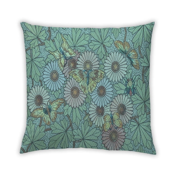 Ahgly Company Indoor Square Contemporary Throw Pillow, 18 inch by 18 inch