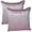 Baby Pink, variant on Alchemic Living Set of 2 Pistachio Green Premium Dupioni Silk Pillow Covers 12x12 Inch (30x30 CM) - Plain Decorative Concealed Ziippered Throw Cushion Covers for Sofa, Couch, Living Room