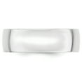 thumbnail image 2 of Primal Gold 10 Karat White Gold 7mm Lightweight Comfort Fit Band Size 9, 2 of 6