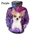 thumbnail image 4 of Nueva moda Animal perro chihuahua 3D gráfico sudaderas con capucha hombres señoras Casual suéteres sudadera con capucha ropa de calle tops de gran tamaño ropa para hombres, 4 of 4
