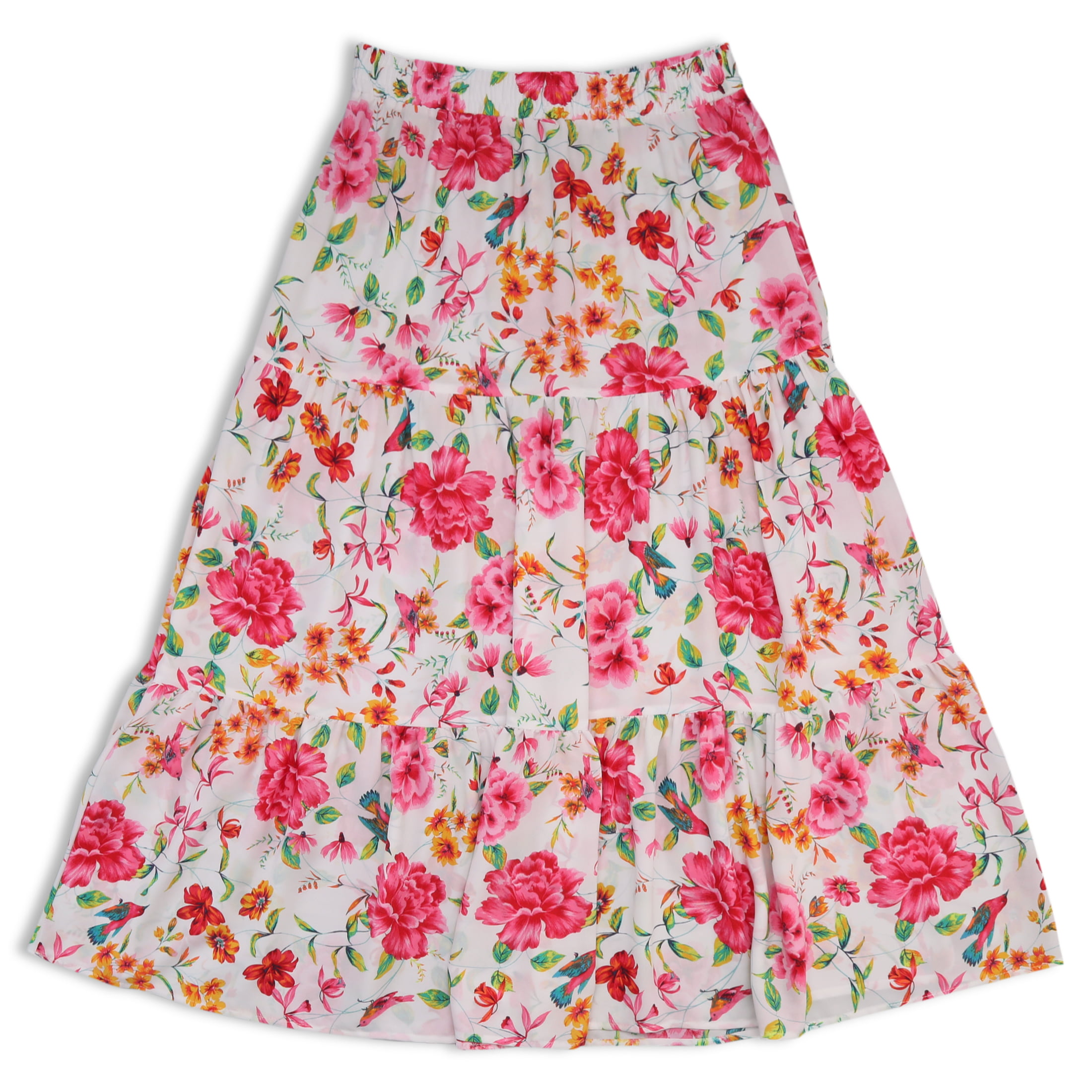 The Pioneer Woman, Tiered Peasant Maxi Skirt, Womens - Walmart.com
