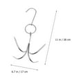 thumbnail image 3 of Arborister Stainless Steel Meat Hooks for Smoking and Grilling Meat, 3 of 10
