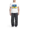 thumbnail image 5 of CafePress - Save Ukraine Raise Your Voices Men's Light Pajamas - Men's Light Loose Fit Cotton Pajama Set, 5 of 7
