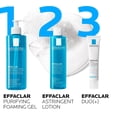 thumbnail image 4 of Limpiador facial Purificante Effaclar La Roche-Posay, paquete de 2, 4 of 5