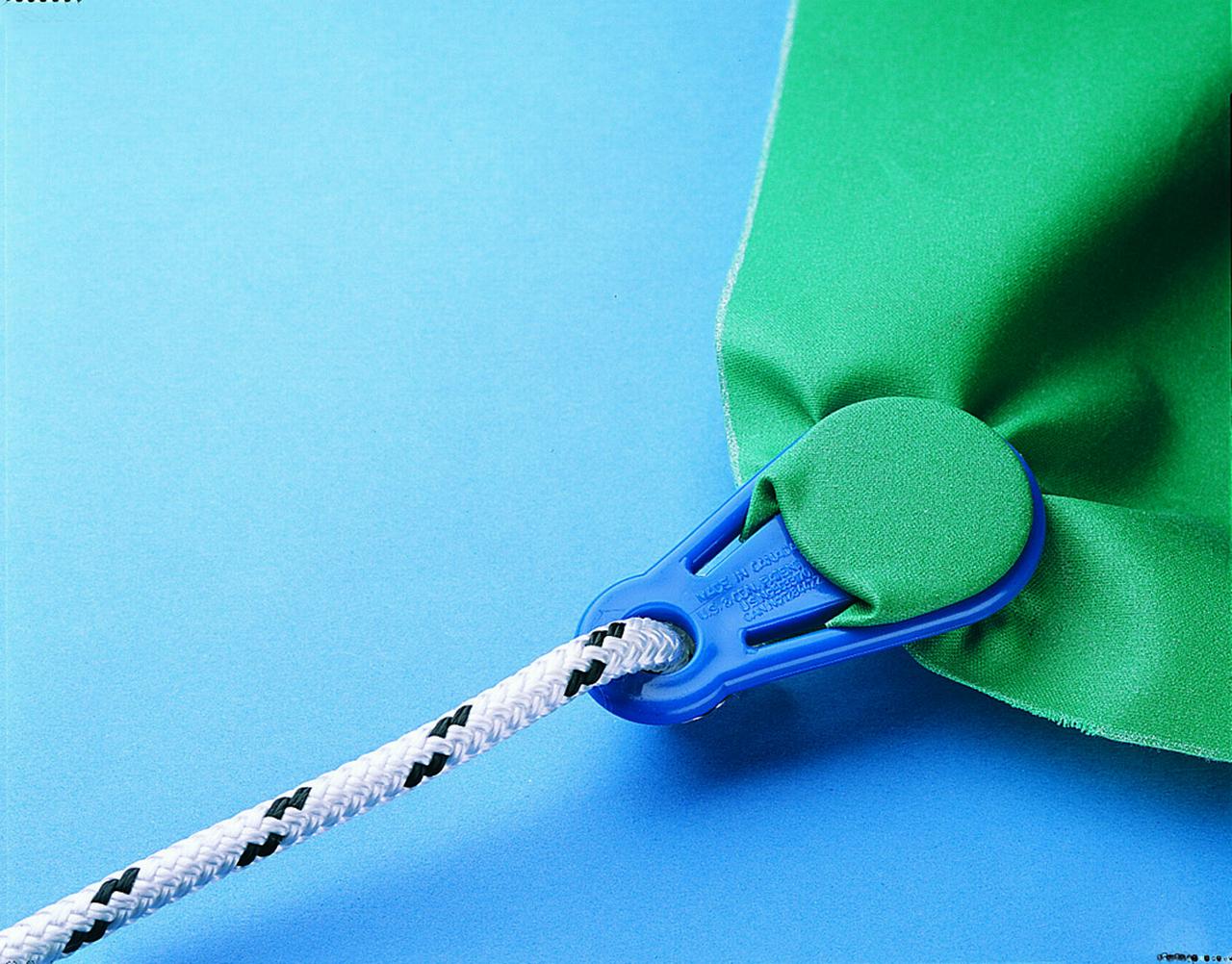 Instant Grommet Tarp Holder , Dock Edge 4 Pack Blue