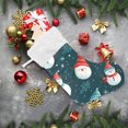 thumbnail image 6 of Snowman Christmas Large Size Christmas Stockings Xmas Stocking Holiday Party Decorations, 6 of 8