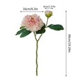 thumbnail image 5 of 5pcs Peony Rose Flowers Bundle Decoration.Artificial Korean Style Small Handle Bundle Rose Imitation Flowers for Home Wedding Rose Flower, 5 of 7