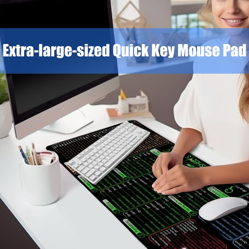 Desk Pad with Word Function Providing Spacious and Surfaces for Office and Gaming 400x900x3mm