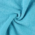 thumbnail image 4 of Superior Eco-Friendly Cotton 12-Piece, Turquoise, Washcloth Set, 4 of 8