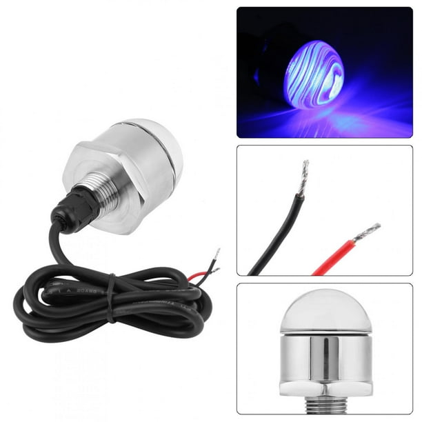LYUMO Underwater Light, Marine Yacht Boat 12V 304 Stainless Steel Round