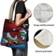 thumbnail image 3 of Christmas: Welcome to Whoville Bolso de tela con estampado de lienzo para mujer, bolsa de compras reutilizable y estética, con cremallera interior, regalo para mujer, 35 × 40 cm., 3 of 6