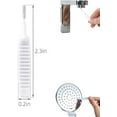 thumbnail image 3 of Crevice Tiny Cleaning Brush for Shower Head Nozzles - Small Hole Cleaner with Spiral Bristles, Anti-Clog, Durable for Home Bathroom, 3 of 6