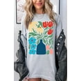 thumbnail image 3 of Boho Abstract Floral Graphic T Shirts, 3 of 10