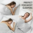 thumbnail image 6 of FAPO Goose Feather Down Pillows, Gusseted Bed Pillows Queen Size Set of 2, Luxury Hotel Collection Fluffy Pillows 100% Cotton Cover, 6 of 9