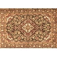 thumbnail image 1 of Ahgly Company Indoor Rectangle Medallion Brown Traditional Area Rugs, 6' x 9', 1 of 4