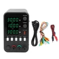 thumbnail image 2 of Fuente De Alimentación Ajustable, Fuente De Alimentación CC Variable 0-30V 0-10A 300W Memoria De Almacenamiento Para La Escuela, 2 of 7