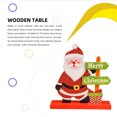 thumbnail image 4 of Advancent Adornos de de Navidad Carta Artesanía Santa Elk Regalo de juguete Adorno Colgante de Navidad Bar Fiesta Accesorios de sala Kits de decoración para fiestas Papá Noel, 4 of 6