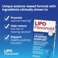 thumbnail image 2 of Suplemento de soporte auditivo avanzado con lipoflavonoides, 40 cápsulas, 2 of 7