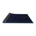 thumbnail image 2 of Ahgly Company Indoor Round Abstract Blue Contemporary Area Rugs, 6' Round, 2 of 4