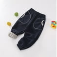 thumbnail image 2 of JFHHQ Athletic Pants for Boys School Uniform Joggers Boys Casual Thickened Loose Fit Trousers with Pockets Comfortable Kids Fashion Pants Navy 9-10 Years, 2 of 4