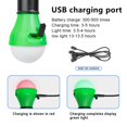 thumbnail image 2 of Linterna de Camping Jarxin LED USB Recargable Paquete de 4 Unidades Negra, 2 of 8