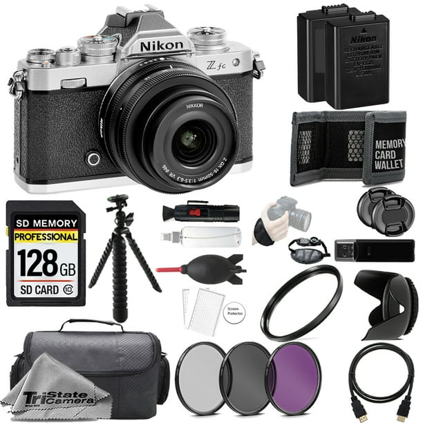 Nikon Zfc Mirrorless Camera with 1650mm Lens+ 128GB + Extra Battery+ 3 PC Filter Accessory Kit
