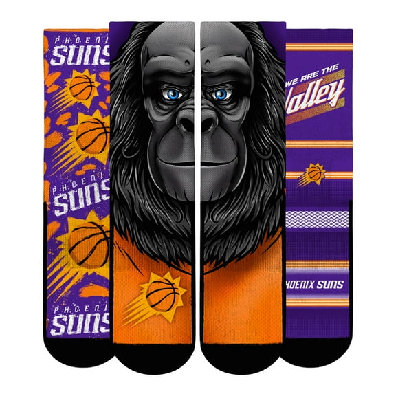 Unisex Rock Em Socks  Phoenix Suns Fan Favorites Three-Pack Crew Socks Set