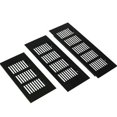 thumbnail image 3 of 100mm Aluminium Rectangular Cabinet Wardrobe Air Vent Grille Ventilation-Cover, 3 of 8
