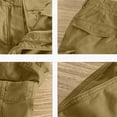 thumbnail image 5 of Cargo Shorts for Men Outdoor Chino Durable Hiking Shorts Summer Stretch Waist Knee Length Short with Pockets Khaki XL, 5 of 6