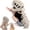 29.5inch-gray, variant on 30" Dinosaur Skeleton Costume Sets – Realistic Spinosaurus-Style Matching Family Dress-Up Outfit with 3D Plush Skull Headpiece & Spine for Birthday Gifts & Halloween Cosplay Party