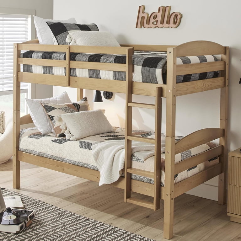 Better Homes & Gardens Leighton Twin-over-Twin Convertible Bunk Bed photo 1