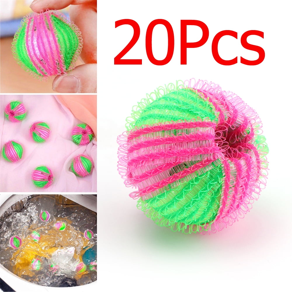 10pcs Magic Hair Removal Laundry Cleaning Ball Clothes Reusable free 