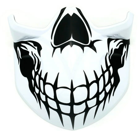 Custom Face Mask for Steel Vision 32000 Auto Darkening Welding Goggles - Skull