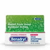 Benadryl Extra Strength Cream Relieve Outdoor Itches Skin Protectant, 1oz (Pack of 2)