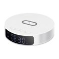 thumbnail image 2 of Phone Charger Station, Bedside Clock with Wireless Charging, Wireless Phone Charger Fast Charging, Digital Alarm Clock for Bedroom, 15W High Speed Abs Display Multi-Purpose, 2 of 5