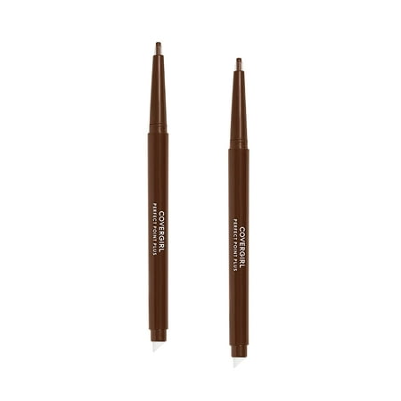 (2-Pack) COVERGIRL Perfect Point Plus Eyeliner, Espresso 210, 0.008 oz (0.23 (Best Black Eyeliner Pencil Uk)